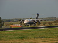 OO-DJF @ EBBR - Landing RWY 25L in Brussels