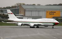 A4O-OMN @ HAM - Oman Royal Flight 747-430 - by Volker Hilpert