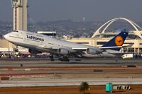 D-ABVB @ LAX - Lufthansa D-ABVB (FLT DLH457) departing RWY 25R enroute to Frankfurt Main (EDDF). - by Dean Heald