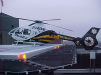 N522ME - Hard landing at Harrisburg Hospital - by Shaver