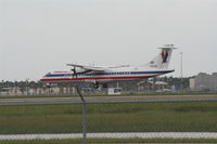 N494AE @ RSW - Eagle ATR-72 - by Florida Metal