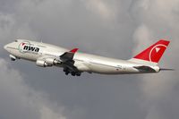 N664US @ LAX - Northwest Airlines N664US (FLT NWA1) departing RWY 25R enroute to Narita Int'l (RJAA). - by Dean Heald