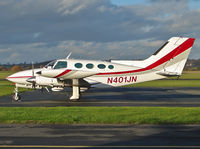 N401JN @ EGBO - Cessna 401 - by Robert Beaver
