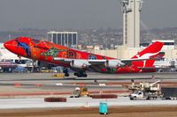 VH-OEJ @ LAX - Qantas VH-OEJ Wunala Dreaming (FLT QFA8) departing RWY 25R enroute to Sydney Int'l (YSSY).