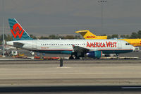 N604AW @ KLAS - America West Airlines / 2000 Airbus Industrie A320-232 - by Brad Campbell