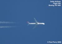 UNKNOWN - The sleek 767, pretty even at 36000 feet - by Paul Perry