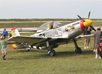 N751TX @ BKL - Titan T-51 3/4 scale Mustang Camel Smoker