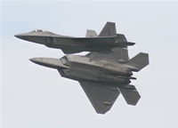 03-4054 @ BKL - F-22s at Cleveland - by Florida Metal