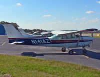 N141AZ @ 39N - Red, white, and blue Skyhawk heads a lineup at Princeton Airport. - by Daniel L. Berek