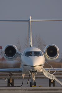 N765A @ VIE - Aramco Gulfstream 4 - by Andy Graf-VAP