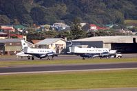 ZK-ECI @ WLG - Two ex-Origin Pacfic Jetstreams parked at Wellington (ZK-ECI on the left, and a J41 on the right) - by Micha Lueck