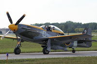CF-VPM @ YIP - P-51 RAF colors - by Florida Metal