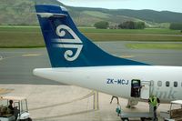 ZK-MCJ @ DUD - Getting ready for the next 55 minutes leg to Christchurch - by Micha Lueck