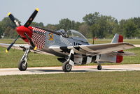 N51VF @ YIP - P-51 Mustang - by Florida Metal