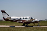 N97DA @ YIP - King Air 90 - by Florida Metal