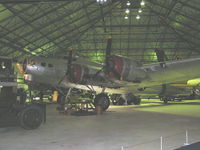 N5237V @ X2HF - B-17 at RAF Museum - by John J. Boling