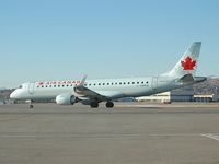 C-GWEN @ YYC - First ERJ-190 for AC - by Bill Knight