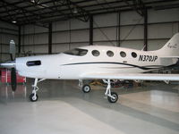 N370JP - In the hangar in Oregon - by Dane Jasper