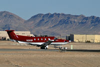 N292P @ VGT - Steelman Aviation - Las Vegas, Nevada / 2005 Pilatus PC-12/45 - by Brad Campbell