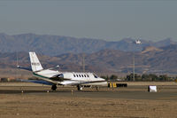 N591CF @ VGT - CC Services - Bloomington, Illinios / 2004 Cessna 560 - by Brad Campbell