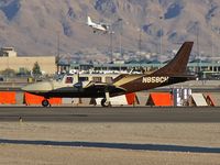 N858CH @ VGT - Carroll Shelby Licensing Inc. - Los Angeles, California / 1982 Piper PA-60-602P - by Brad Campbell