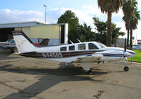 N4458S @ SAC - 1976 Beech 58P Baron @ Sacramento Exec Airport, CA - by Steve Nation