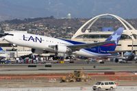 CC-CWN @ LAX - LAN Airlines CC-CWN (FLT LAN601) departing RWY 25R enroute to Jorge Chavez Int'l (SPIM). Many thanks to Ralph Duenas for letting me use his lens. [Canon 30D, 300mm f/4L IS] - by Dean Heald