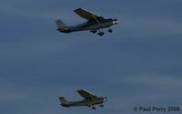 N7607T @ MQI - A section takeoff by civvie Cessnas on the Anniversary of First Flight - by Paul Perry