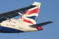 G-EUOC @ EBBR - close-up while descending on rwy 25L - by Daniel Vanderauwera