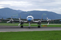 N73544 @ SZG - Super Constellation Flyers Asociation Lockheed C-121C Super Constellation