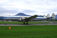 N73544 @ SZG - Super Constellation Flyers Association Lockheed C-121C Super Constellation