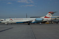 OE-LVA @ VIE - Austrian Arrows Fokker 100