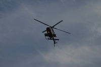 N430ST @ GRR - MSP helicopter over Grand Rapids, MI for Gerald R. Ford funeral security detail - by Matt Groesser