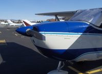 N7043M @ SZP - 1958 Cessna 175 SKYLARK, Franklin 6A&6V335 220 Hp conversion from original geared Continental GO-300-E 175 Hp engine. - by Doug Robertson
