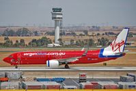 VH-VOT @ MEL - Taxiing to the gate - by Micha Lueck