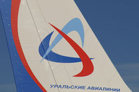 VP-BQY @ SZG - Ural Airlines A320 (tail close up) - by Thomas Ramgraber-VAP