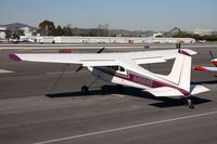 N46686 @ SMO - 1974 Cessna 180J N46686 parked at Santa Monica. - by Dean Heald