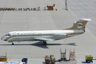5A-DLV @ VIE - Libyan Arab Airlines Fokker 28 - by Yakfreak - VAP