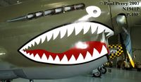 N1941P @ 42VA - The most famous shark mouth application ever: The P-40 - by Paul Perry