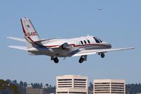N154SC @ SMO - 1980 Cessna 501/G Citation I/SP N154SC climbing out from RWY 3 enroute to Heber City Municipal Russ McDonald Field (36U) - Heber City, UT.  Park City Ski Resort is near Heber City.