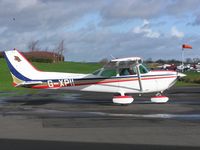 G-XPII @ EGBT - Cessna 172 Hawk based at Turweston - by Simon Palmer
