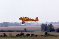 N3406 @ KDPA - NA-64 Yale giving a fly-by - by Glenn E. Chatfield