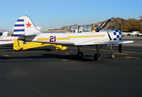 N6294D @ SZP - 1983 Yakovlev YAK-52 #21 as NX6294D running up to full power @ Santa Paula Airport, CA - by Steve Nation