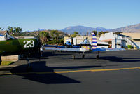 N147M @ SZP - Nanchang CJ-6A #23 with YK-52 NX6294D #21 and CJ-6A N9278F #15 @ Santa Paula Airport, CA - by Steve Nation