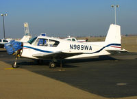 N989WA @ SCK - 1968 Siai-Marchetti S.205/22R sans engine @ Stockton Municipal Airport, CA - by Steve Nation