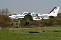 N142TW @ EGTF - Landing at Fairoaks - by N/A