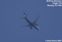 UNKNOWN - The other twin jet operated by Airtran, inbound to PHF - by Paul Perry