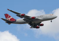 G-VXLG @ MCO - Virgin 747-400 - by Florida Metal
