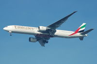 A6-EBT @ EGCC - Emirates - Landing - by David Burrell