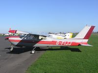 G-FIJJ @ EGBT - Cessna F177RG Cardinal at Turweston - by Simon Palmer